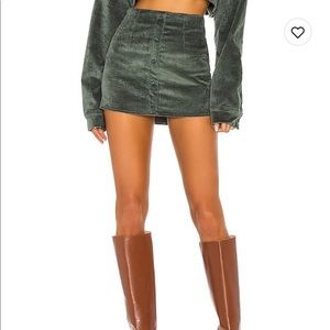 Danielle Guizio Cururoy button up skirt NEVER WORN WO tags